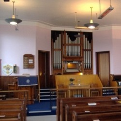 Bradley Methodist Church interior