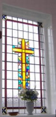 Bradley Methodist Church window