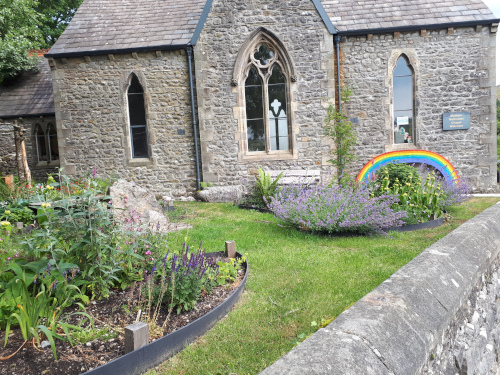 Malham Church Garden